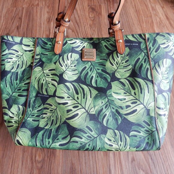 Dooney & Bourke monstera leaf tote - Picture 7 of 12